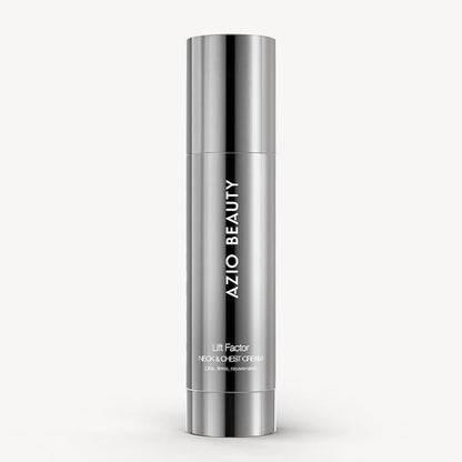 Azio Beauty Lift Factor Neck & Chest Cream 50ml – Firming, Lifting, and Hydrating Anti-Aging Cream for a Youthful Neck and Décolleté