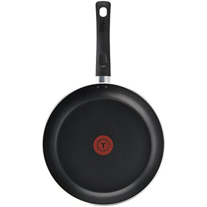 Tefal Taste Twin Frying Pan Set, 20/28cm Non-Stick Aluminium Cookware, All Hobs Compatible Except Induction, Dishwasher Safe, Black - B189S244