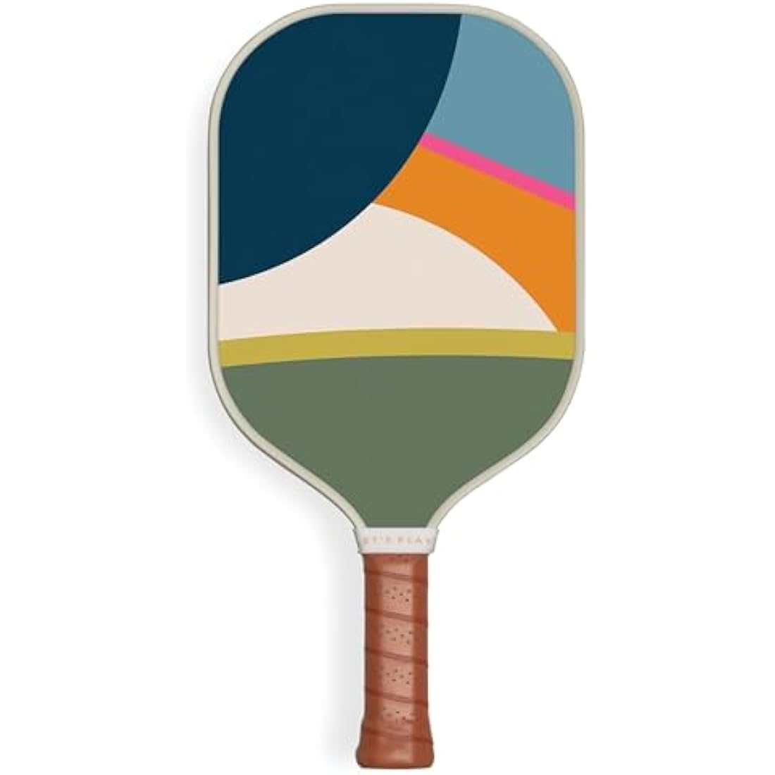 Pickleball Paddle with Cutouts, Strong and Durable Fiberglass Surface, Lightweight, Honeycomb Core and Comfort Grips, Tournament or Leisure Games, USAPA Approved
