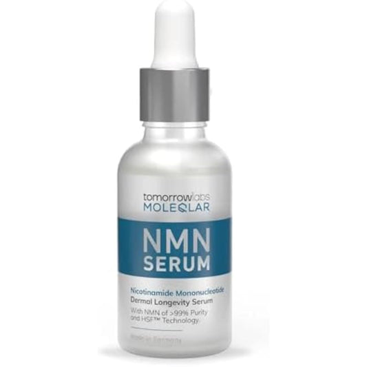 MoleQlar NMN Face Serum 30 ml - Longevity for Your Skin - with Patented HSF Technology and High-Purity Uthever NMN