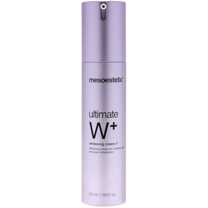 Ultimate W Plus Whitening Cream by Mesoestetic for Unisex - 1.69 oz Cream