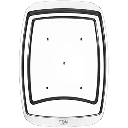 Tala Performance Stainless Steel Carving Tray, with 5 Spikes to Hold Meat Whilst Carving, 35.5cm x 25 cm