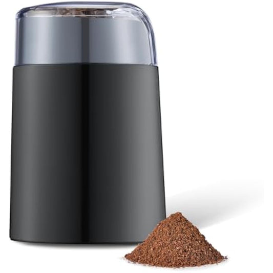 Amazon Basics Electric Coffee Bean Grinder, Black