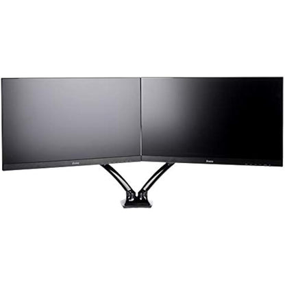 iiyama DS3002C-B1 Dual Gas Spring Desk Mounting Arm - Black