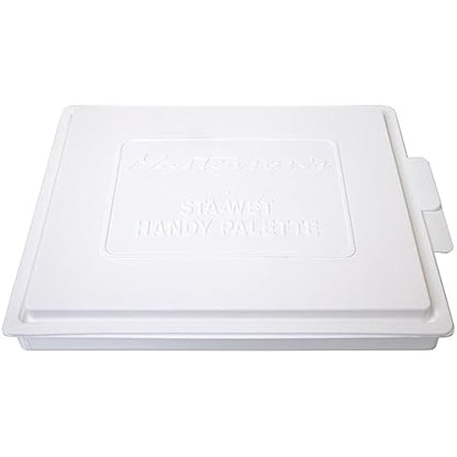 Masterson Sta-Wet Handy Palette Airtight Paint Palette Keeps Paint Fresh for Days 8.5X7 Inches, Made in USA