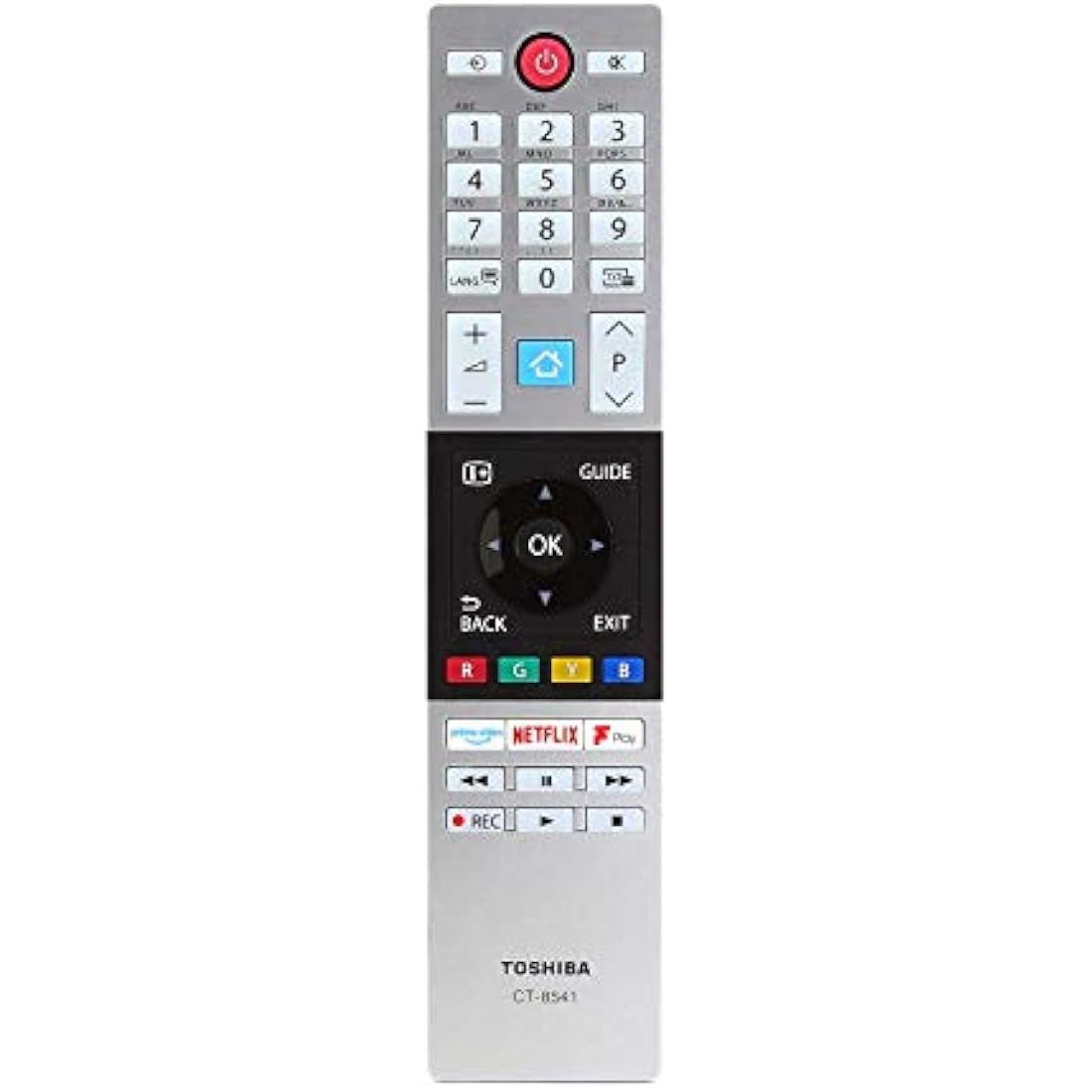Toshiba CT-8541 Genuine Remote Control for 2018 2019 LED TVs