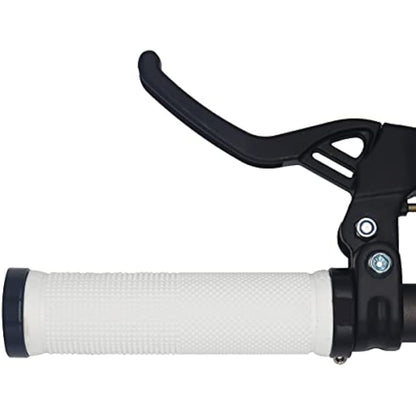 PLATT Bike Handlebar Grips with Aluminum Lock Non-Slip Rubber Bicycle Handle Grip for MTB/BMX