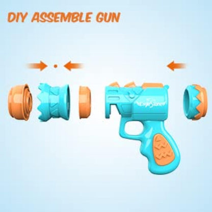EagleStone Movable Dinosaur Shooting Toys for Boys – Electronic Target Practice with 2 Air Pump Guns, LCD Score Tracker, Sound Effects & 48 Foam Balls, for Kids 5 6 7 8 9