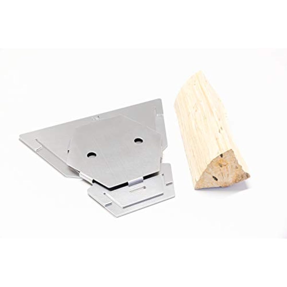 FENNEK Hexagon | The mobile fire pit made of stainless steel | Easy to dismantle and stick together | For camping, fishing vanlife and much more.