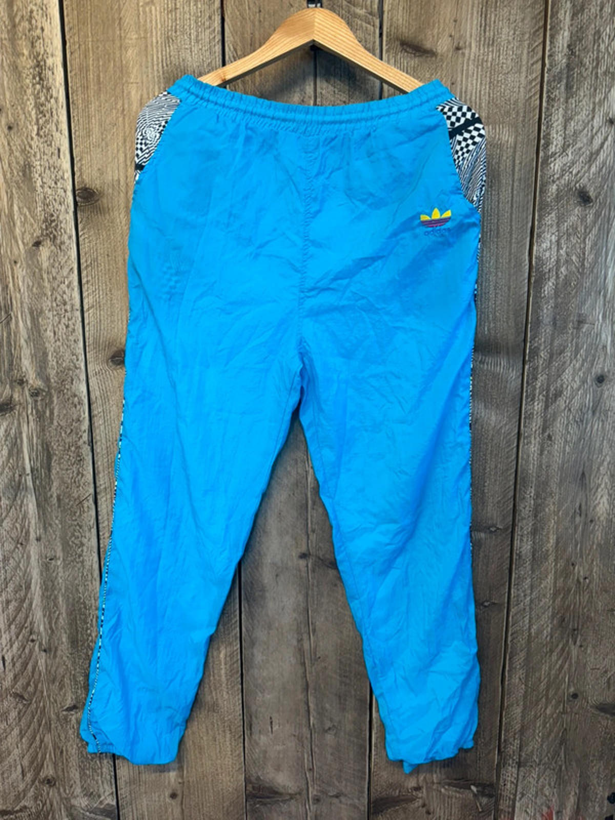 Original 1980s Adidas Women’s Full Shell Suit Top and Bottoms Size 12