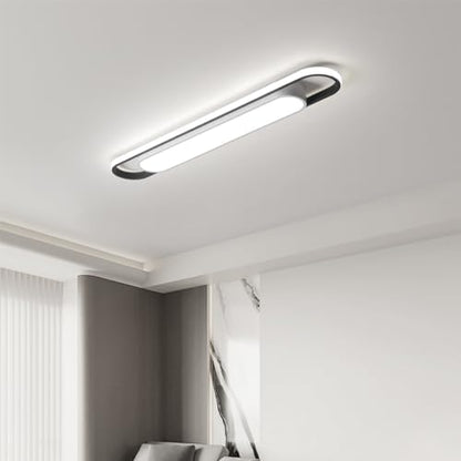 Naroume Modern LED Ceiling Lights - 6000K Flush Mount Metal Smart Ceiling Chandelier Lighting Fixture for Living Room, Bedroom, Dining Room, Office, Hallway, Aisle