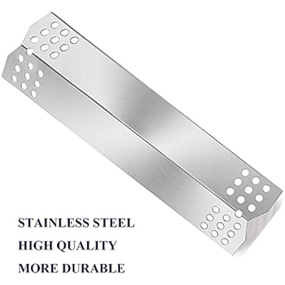 GFTIME 37cm Heat Plate for Beefeater 3, Napoleon, Nexgrill, Grillmaster, Charbroil, Broilmaster, Stainless Steel Flame Tamer, Heat Shield, 3 Pack