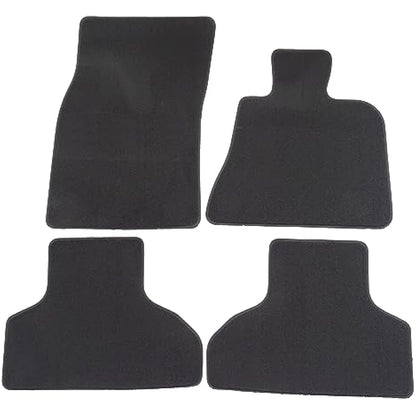 GENUINE Partsdealers FLOOR MATS FOR BMW X5 X6 2013-2018 F15 F16 PREMIUM TAILORED VELOUR MAT SET Anthracite