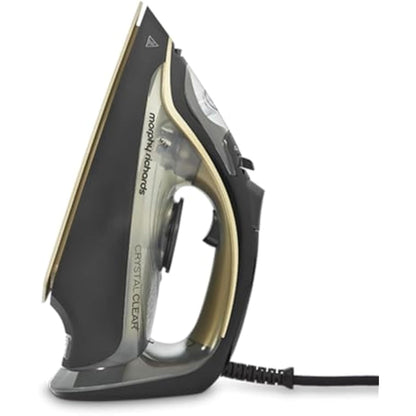 Morphy Richards Gold Crystal Clear Steam Iron - 35g Steam Output - 120g Steam Boost - 300302