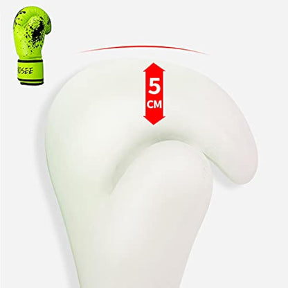 Grosee Kids Boxing Glove 6oz, 8oz, Training Sparring Gloves for Punching Bag, Kickboxing, Muay Thai, MMA, UFC, Gift for Age 6-15 Years, Leather, Boys and Girls