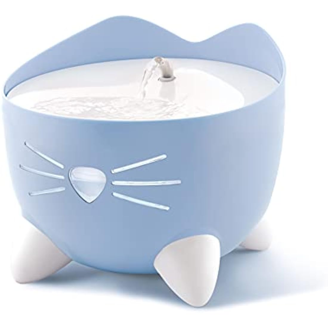 Catit PIXI Cat Drinking Fountain, Running Water Fountain, Blue