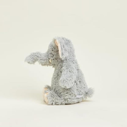 Warmies Plush Elephant Microwavable Weighted Teddy with French Lavender Scent, Hot or Cold for Cool Relaxation and Warm Relief