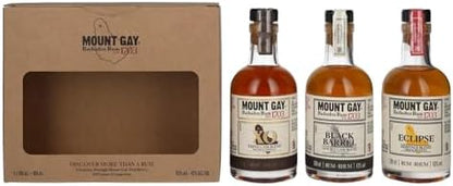 Mount Gay Barbados Golden Rum 3 x 20 cl Discovery Pack Gift Set