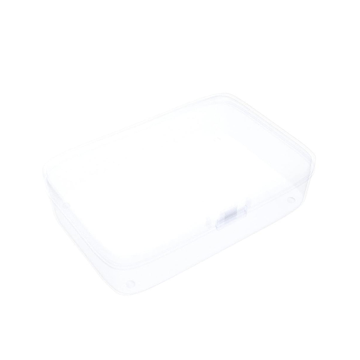 WYAN 5 Pack Square Clear Plastic Storage Containers Box with lids(8.8x6cm)