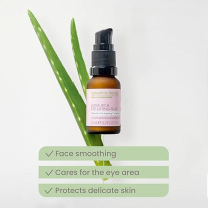 Spilanthox therapy - Ultra Rich Eye-Lifting Fluid - Anti-Ageing Eye Care for Smooth Eye Area - Spilanthol, Hyaluronic Acid & Organic Aloe Vera - Vegan Natural Cosmetics - 15ml