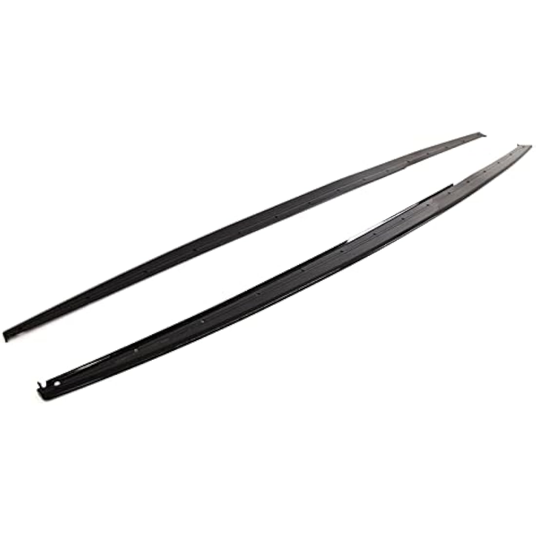 Trade Vehicle Parts BM5187 Side Skirts Extension MP Style Gloss Black