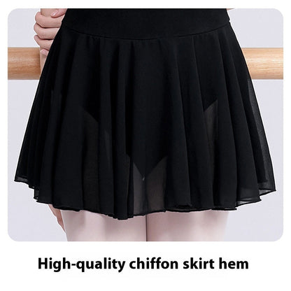 New Leotards Women's Short Sleeve Dancing Dress
