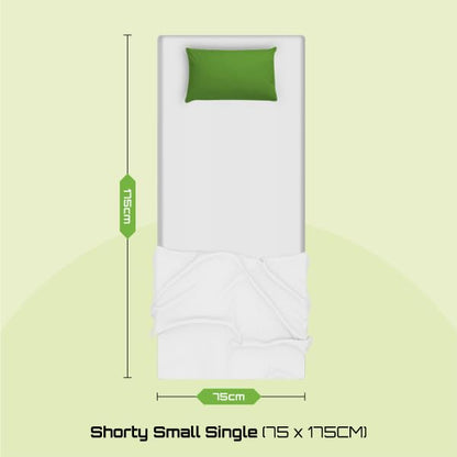 Starlight Beds Nebraska Grey Shorty Mattress - 2ft6 x 5ft9