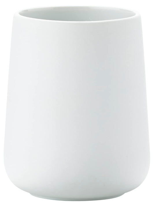 Zone Denmark Nova Toothbrush Tumbler, Ceramic Bathroom Cup, Toothbrush Holder for Toothpaste and Accessories, Soft Touch Surface, ? 8 cm H 10 cm,