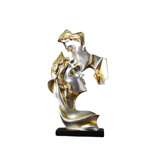 Abstract art couple decoration living room wine cabinet study decoration figure sculpture handicrafts