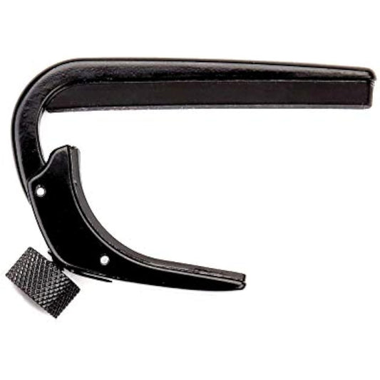 D'Addario Guitar Capo for Classical Guitars - NS Capo - Adjustable Tension - Guitar Accessories - Works for 6 String Classical Guitars - Classical Guitar - Black