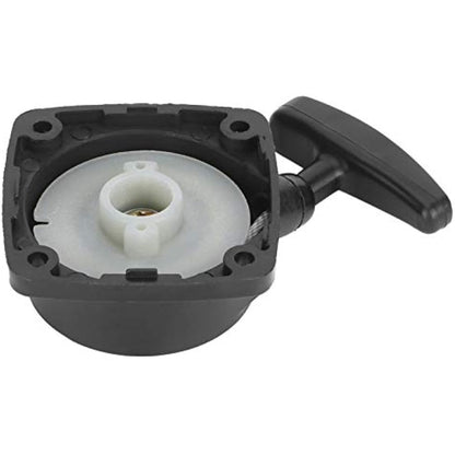 7cm*7cm Pull Starter, 23CC Pull Recoil Starter Start Assembly, ABS Pull Starter Recoil, Hand Pull Start with Recoil Hedge Trimmer Spare Parts Compatible with 1E32F Motor