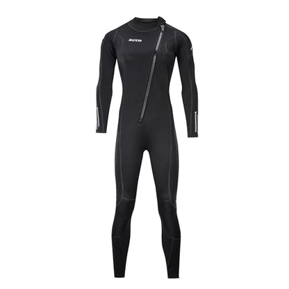 ZCCO Ultra Stretch 3mm Neoprene Wetsuit,Front Zip Full Body Diving Suit,one Piece for Men Women-Snorkeling,Scuba Diving Swimming,Surfing (Women,