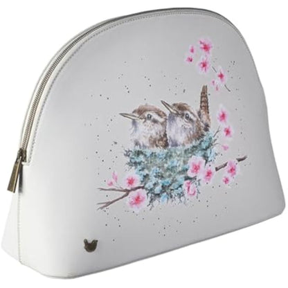 Wrendale Designs - 'Home Tweet Home' Large Cosmetic Bag