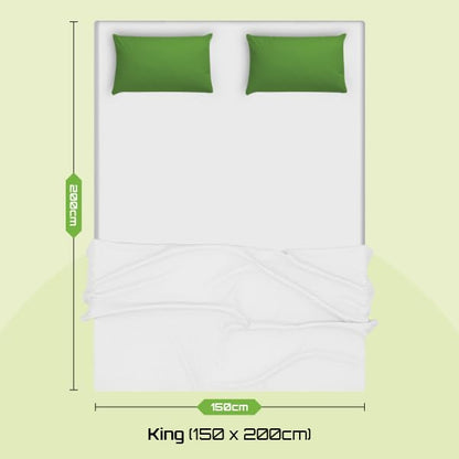 Starlight Beds Lunar Luxe White Sprung Hybrid King Size Mattress