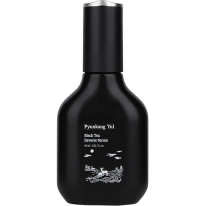 [PKY] Pyunkang Yul Black Tea Boosting Serum, Condensed Nutrition for Fine Line Care with Kombucha, Korean Skincare (1.52 Fl. Oz, 45ml)