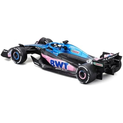 Car Model: DieCast Bwt Alpine A523 Season 2023 Formula 1 - Driver Pierre Gasly 31 - Scale 1/43 - Multicolor - Bburago 36836