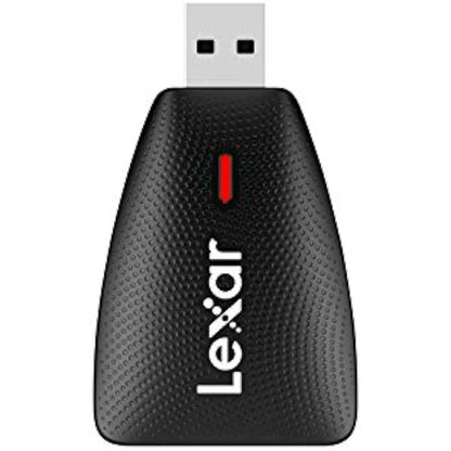 Lexar Multi-Card 2-in-1 USB 3.1 Reader, Up to 312MB/s for UHS-I UHS-II SD Card and Micro SD Card, Compatible with USB 3.0/2.0, Compact Portable Card Reader with High-Speed Transfer (LRW450UBAMZN)