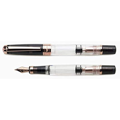Twsbi Diamond 580 Smoke Rose Gold II Nib M Fountain Pen