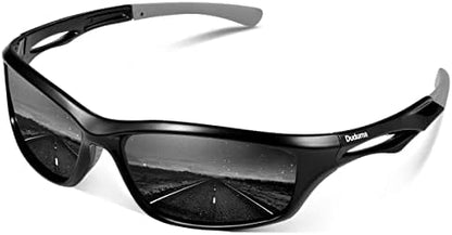 Duduma Sunglasses Mens Polarised Sports Sunglasses for Men Women Fishing Running Cycling Golf Sunglass Polarized UV Protection TR90
