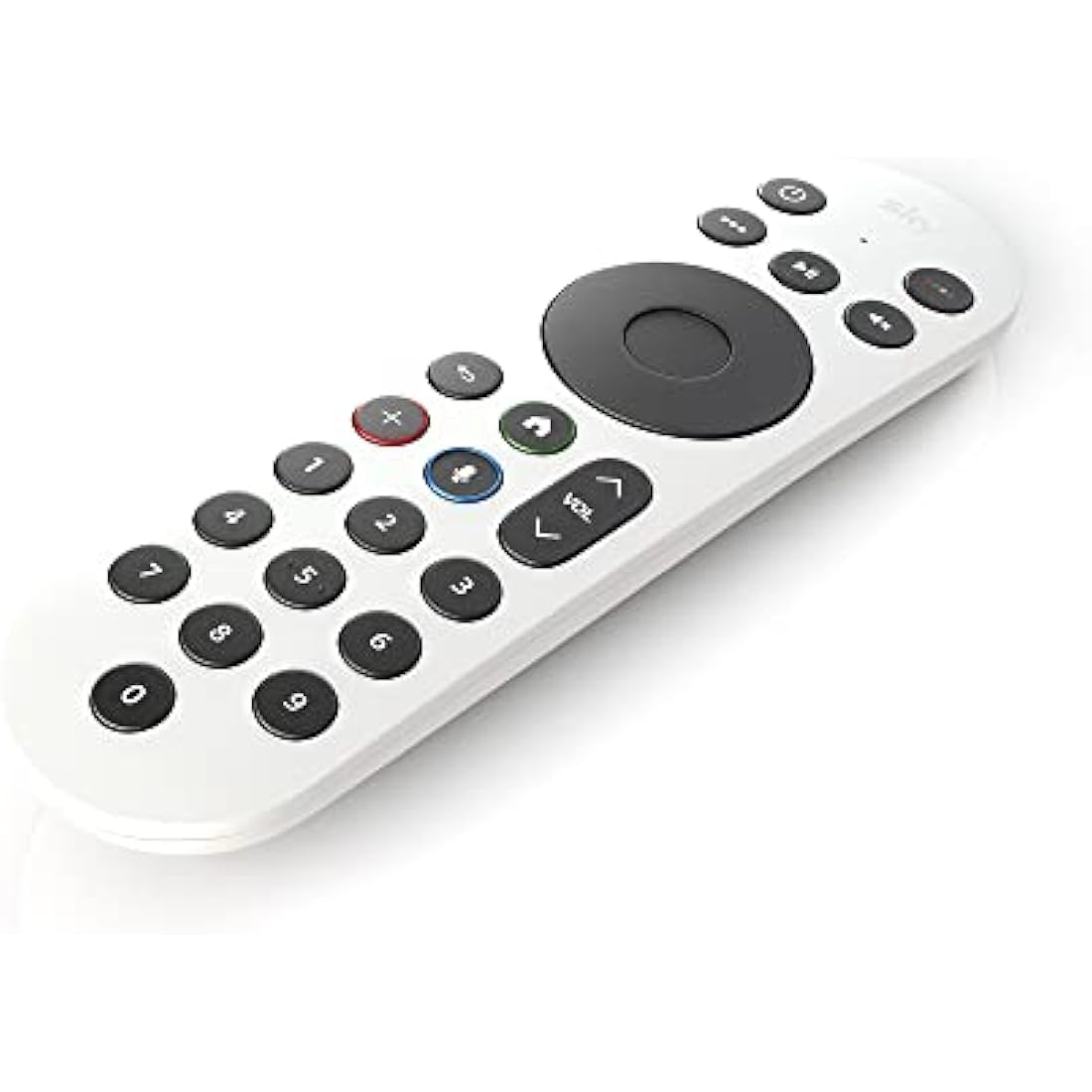 Sky Glass and Sky Stream TV Remote - Ceramic White