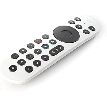 Sky Glass and Sky Stream TV Remote - Ceramic White
