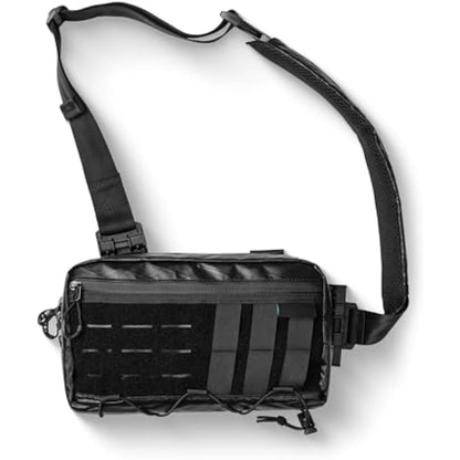 TACTICAL_GEEK Cache L3 EDC Sling Bag, Lightweight Nylon Shoulder Daypack, Crossbody Bag, Hiking Ambidextrous Strap, Travel Hiking Concealed Carry, Chest Backpack Casual Shoulder for Daily