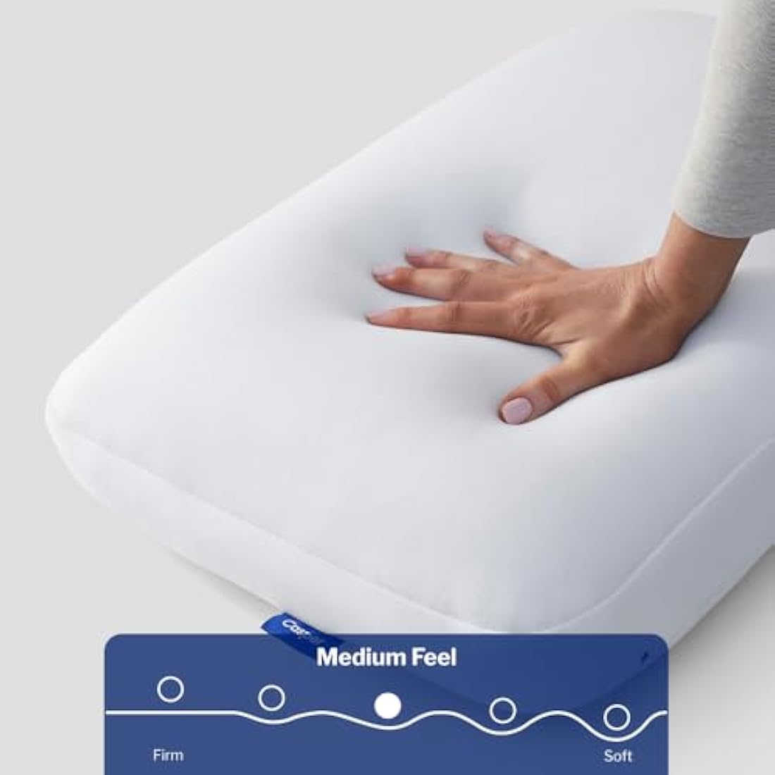 Casper Sleep Hybrid Pillow, Standard, White