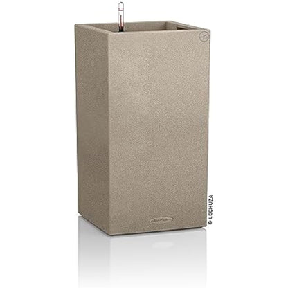 LECHUZA CANTO Stone 40 high sand beige 13621
