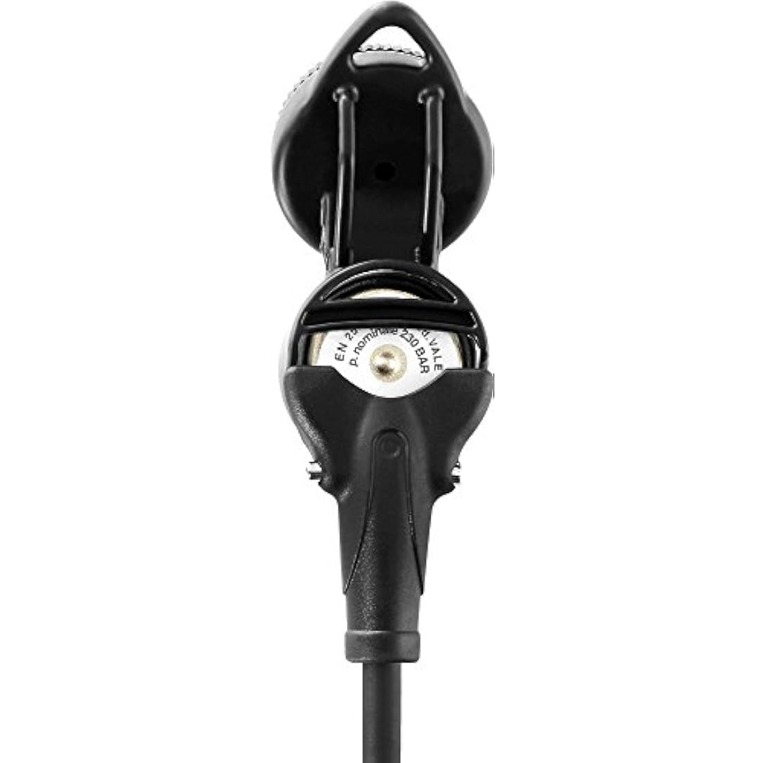 Cressi 2 Compass and Pressure Gauge Bar Diving Console - Black