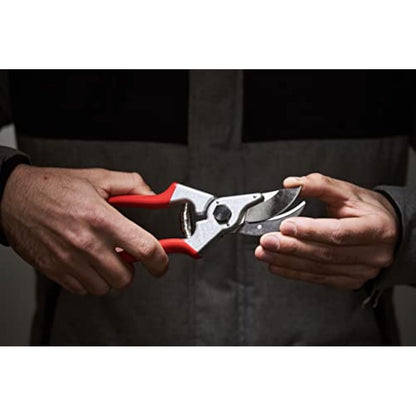 Felco Secateurs Model 4 Standard Secateurs Large Right Hand Straight Handle Hardened Steel Blade Floristry Garden Horticulture Vineyard Bonsai Topiary Olive Grove Swiss Precision Made