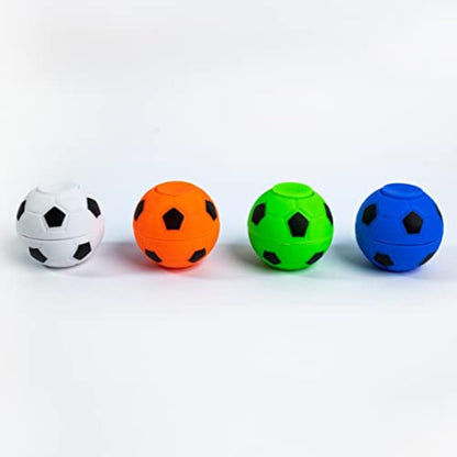 Toyseum 20 x Football Fidget Spinners for Kids, Party Bag Fillers for Boys & Girls, Fun Toy Favours for School Prizes and Themed Parties, Pack of 20