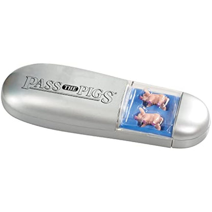 PASS THE PIGS Dice Game, The classic party and travel game, Will you get a Leaning Jowler? A Double Snouter?, first to 100 points wins, great gift for ages 6 plus