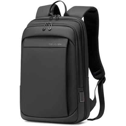 FENRUIEN 12L-22L Business Laptop Backpack Smart Backpack Water-Resistant fit 15.6 Inch Travel Durable Laptop Backpack with USB Charging Port (Expandable)