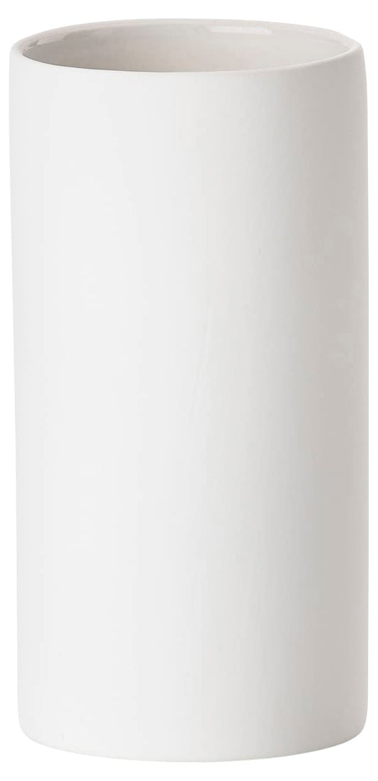 Zone Denmark Solo Toothbrush Mug, Porcelain, White, 12.2 cm